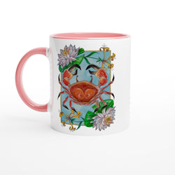 Cancer - White 11oz Ceramic Mug with Color Inside