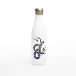 White 17oz Stainless Steel Water Bottle