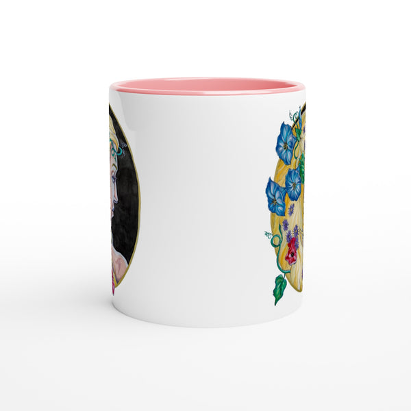 Virgo - White 11oz Ceramic Mug with Color Inside