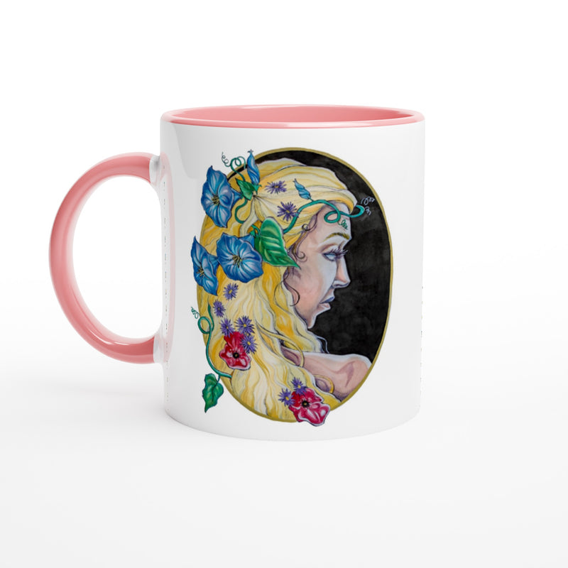 Virgo - White 11oz Ceramic Mug with Color Inside