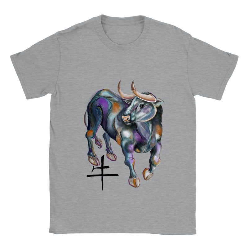 Chinese zodiac Ox- Classic Unisex Crewneck T-shirt