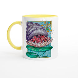 Cancer - White 11oz Ceramic Mug with Color Inside