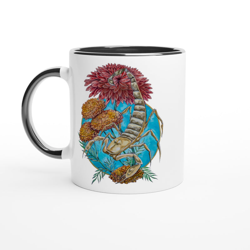 Scorpio - White 11oz Ceramic Mug with Color Inside