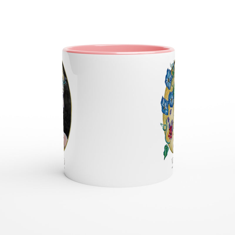 Virgo - White 11oz Ceramic Mug with Color Inside