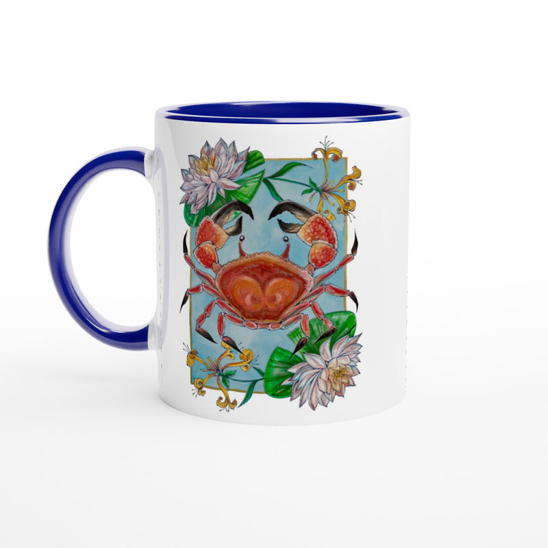 Cancer - White 11oz Ceramic Mug with Color Inside