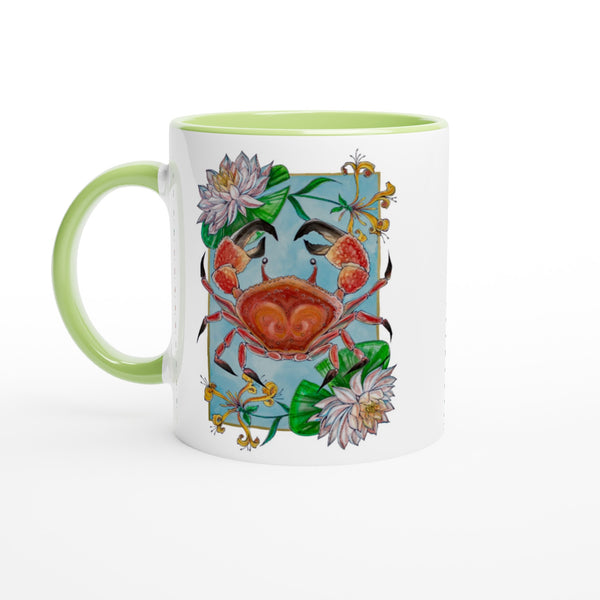 Cancer - White 11oz Ceramic Mug with Color Inside