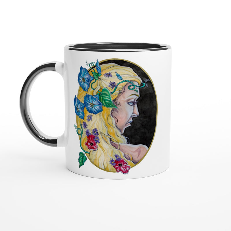 Virgo - White 11oz Ceramic Mug with Color Inside