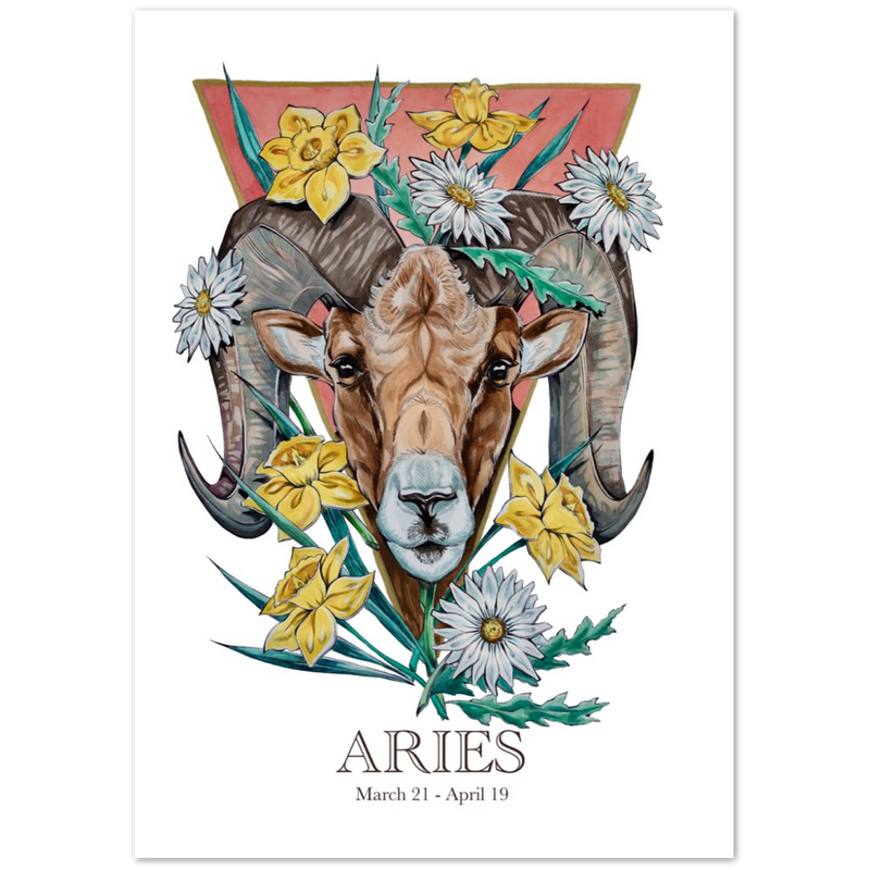 Classic Matte Paper Poster- Aries