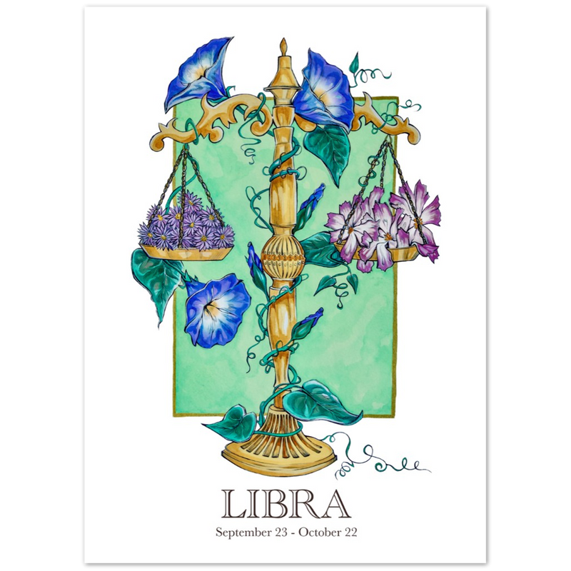 Classic Matte Paper Poster- Libra