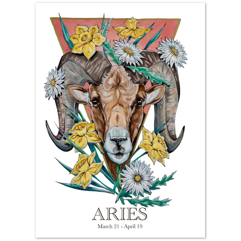 Classic Matte Paper Poster- Aries