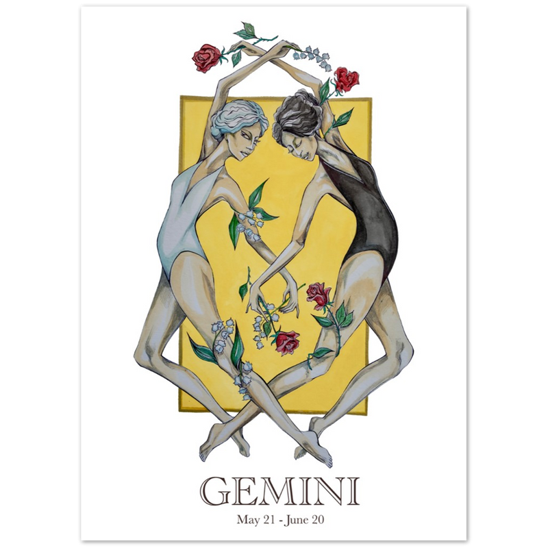 Classic Matte Paper Poster - Gemini