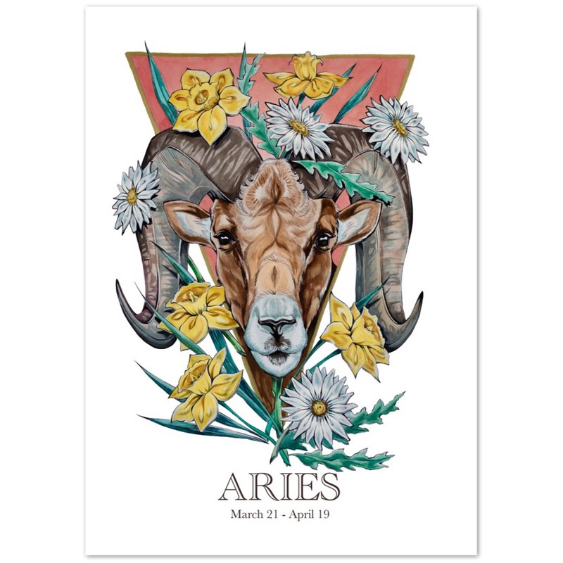 Classic Matte Paper Poster- Aries