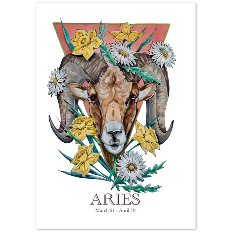 Classic Matte Paper Poster- Aries