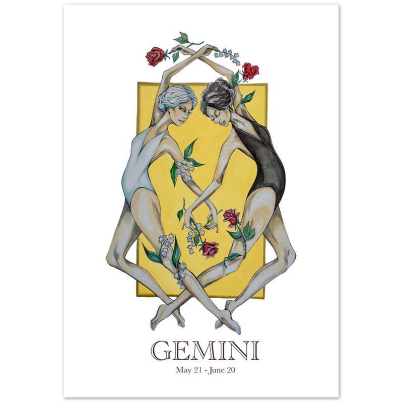 Classic Matte Paper Poster - Gemini