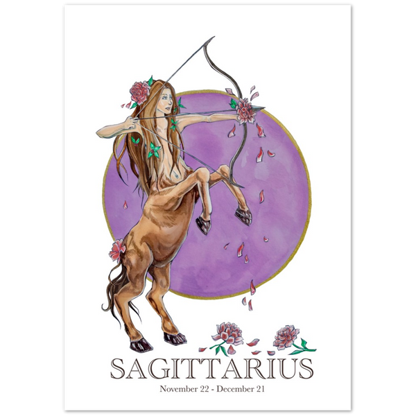 Classic Matte Paper Poster - Sagittarius