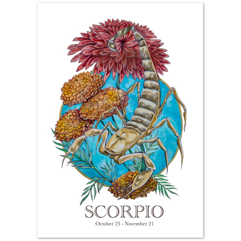 Classic Matte Paper Poster - Scorpio