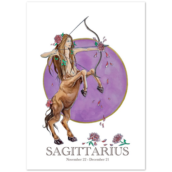 Classic Matte Paper Poster - Sagittarius