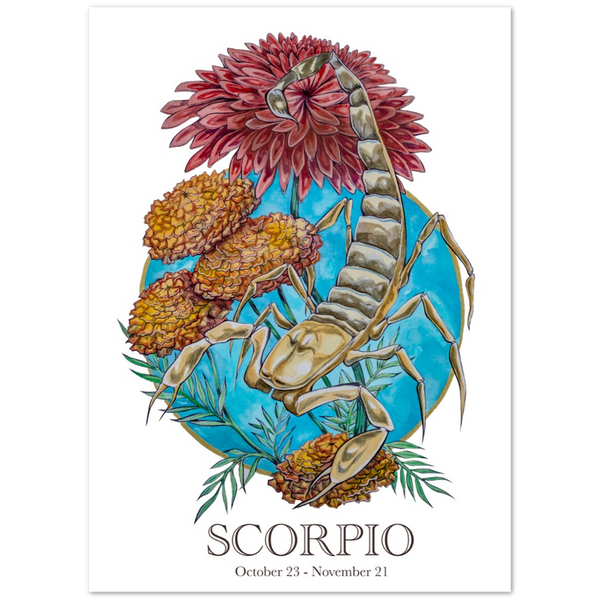 Classic Matte Paper Poster - Scorpio