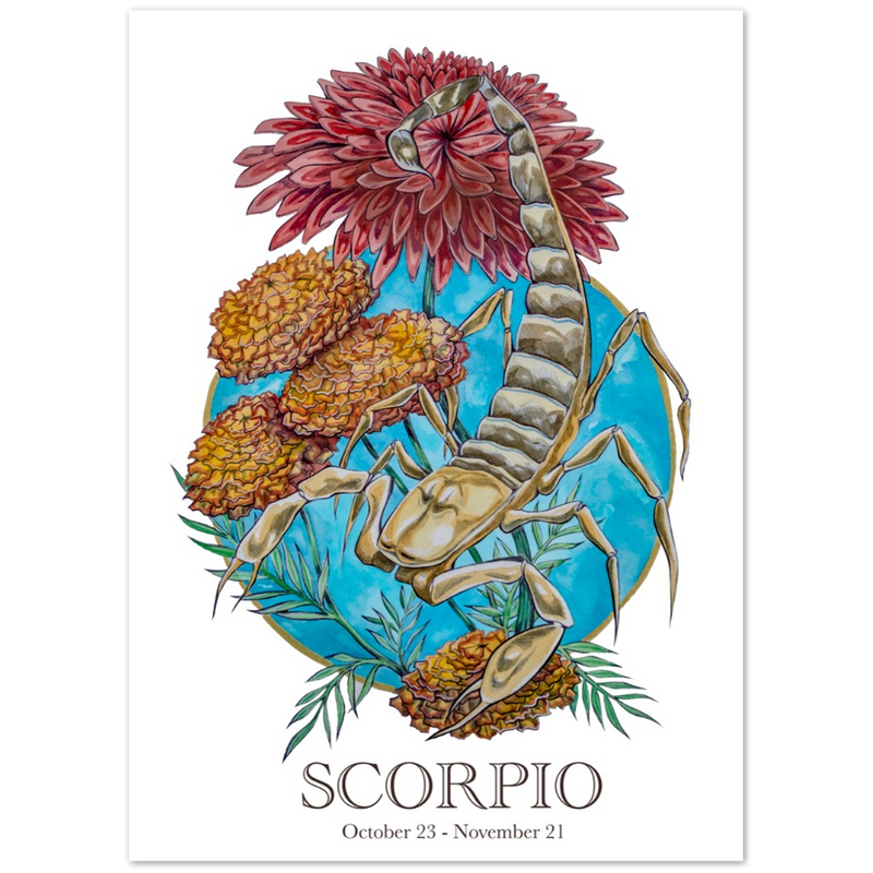 Classic Matte Paper Poster - Scorpio