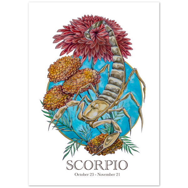 Classic Matte Paper Poster - Scorpio