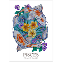 Classic Matte Paper Poster - Pisces