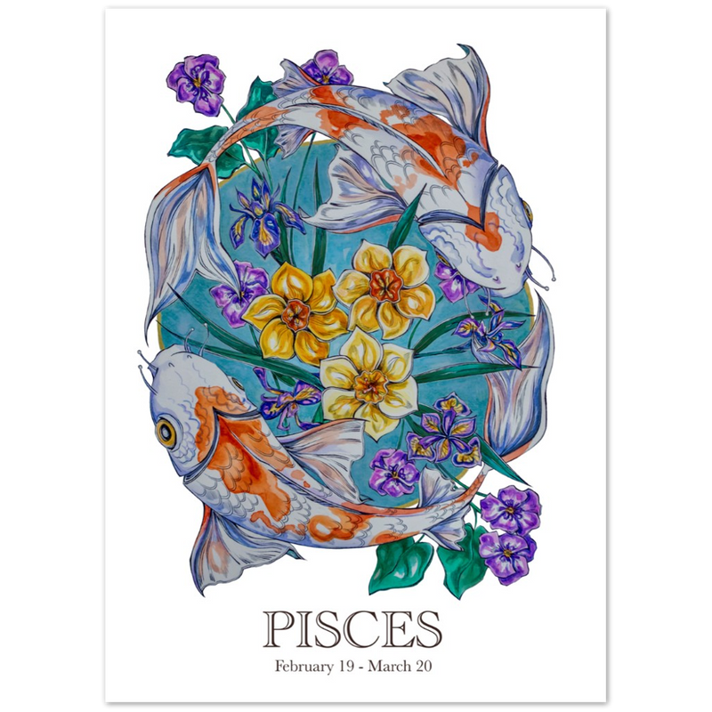 Classic Matte Paper Poster - Pisces