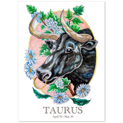 Classic Matte Paper Poster - Taurus