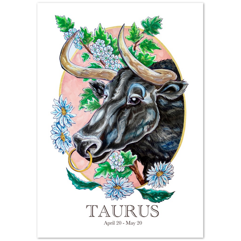 Classic Matte Paper Poster - Taurus