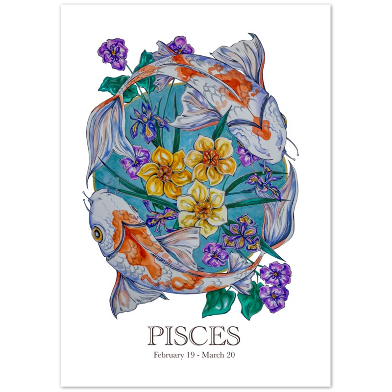 Classic Matte Paper Poster - Pisces