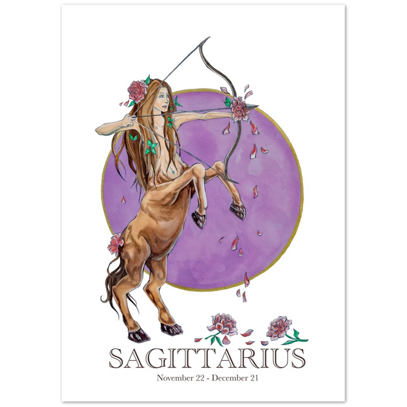 Classic Matte Paper Poster - Sagittarius