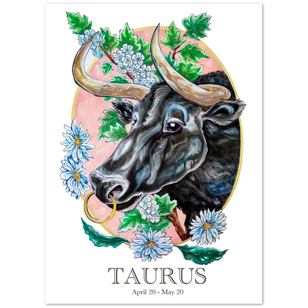 Classic Matte Paper Poster - Taurus