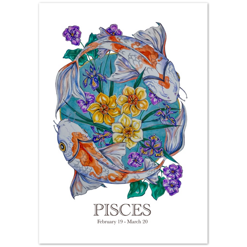 Classic Matte Paper Poster - Pisces