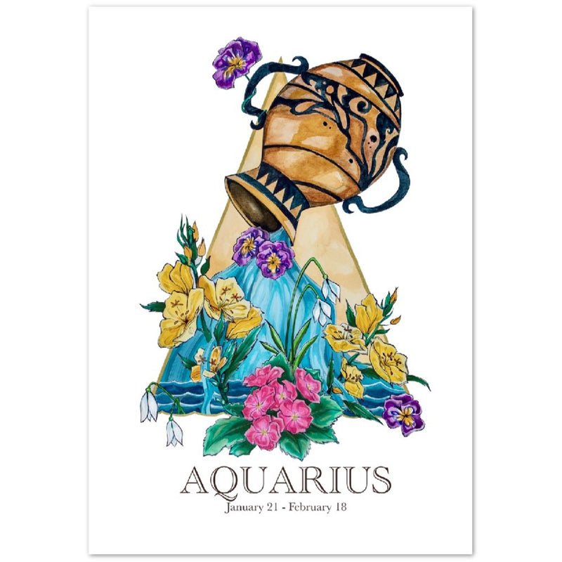 Classic Matte Paper Poster- Aquarius