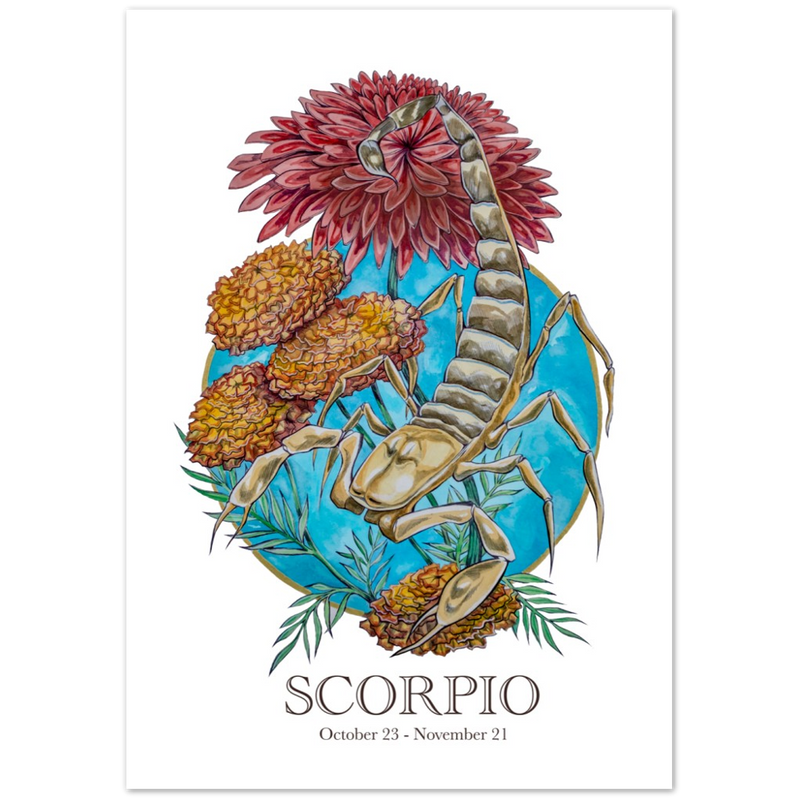 Classic Matte Paper Poster - Scorpio