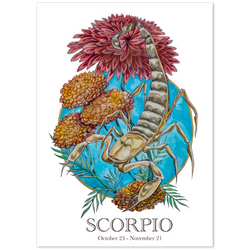 Classic Matte Paper Poster - Scorpio