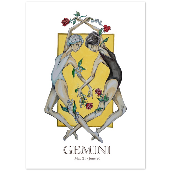 Classic Matte Paper Poster - Gemini