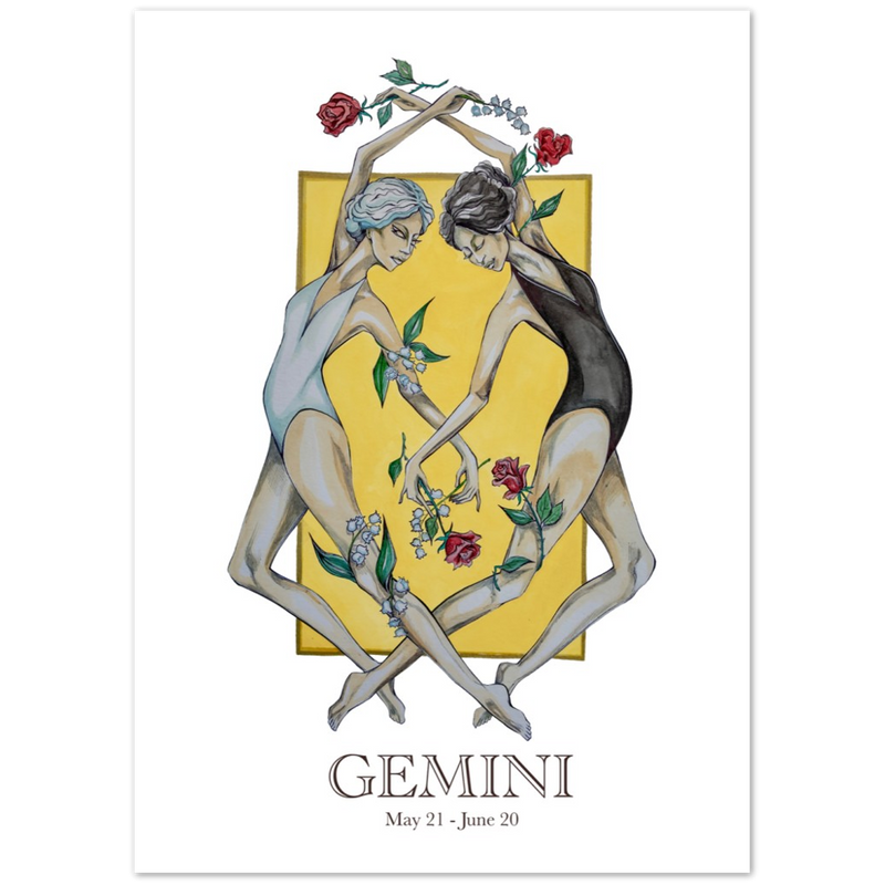 Classic Matte Paper Poster - Gemini