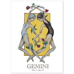 Classic Matte Paper Poster - Gemini