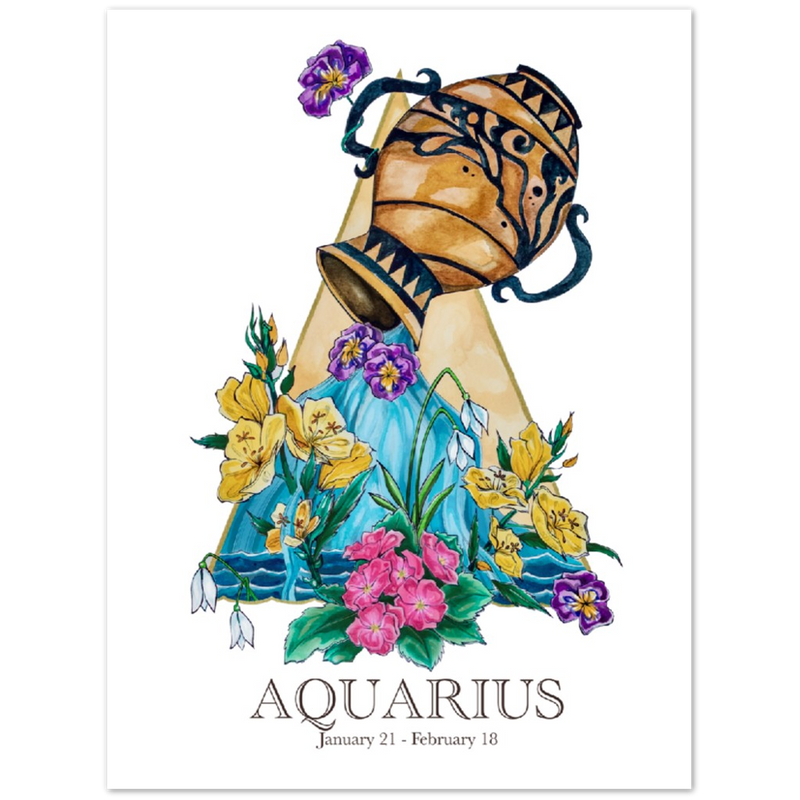 Classic Matte Paper Poster- Aquarius