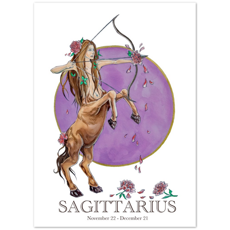 Classic Matte Paper Poster - Sagittarius